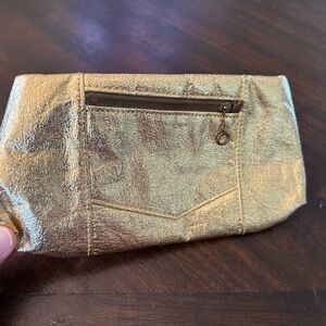 Vintage Gold Metallic Clutch